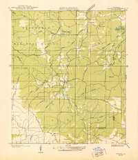 Download a high-resolution, GPS-compatible USGS topo map for Chopin NW, LA (1937 edition)