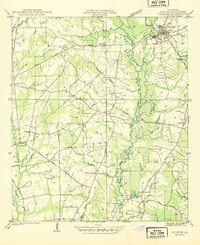 Download a high-resolution, GPS-compatible USGS topo map for Clinton, LA (1946 edition)