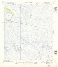 preview thumbnail of historical topo map of Cameron County, LA in 1954