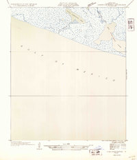 Download a high-resolution, GPS-compatible USGS topo map for Constance Bayou SW, LA (1954 edition)
