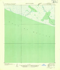 1932 Map of Cameron County, LA