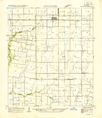 1934 Map of Duson