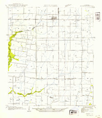preview thumbnail of historical topo map of Duson, LA in 1954