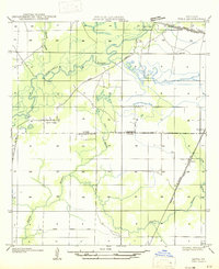 1947 Map of Edna