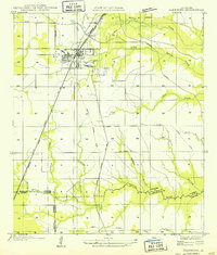 Download a high-resolution, GPS-compatible USGS topo map for Glenmora, LA (1949 edition)