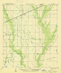 1935 Map of Gordon