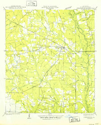 Download a high-resolution, GPS-compatible USGS topo map for Greensburg, LA (1950 edition)