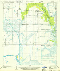 1949 Map of Hayes, LA