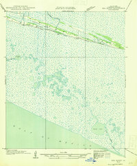 preview thumbnail of historical topo map of Cameron County, LA in 1946