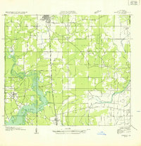 1932 Map of Hosston SW