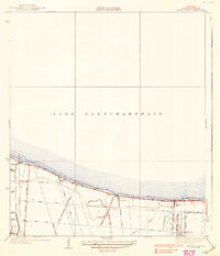 Download a high-resolution, GPS-compatible USGS topo map for Indian Beach, LA (1938 edition)