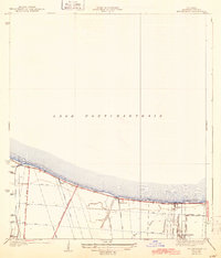 preview thumbnail of historical topo map of Jefferson County, LA in 1938