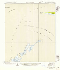 Download a high-resolution, GPS-compatible USGS topo map for Isle Au Pitre, LA (1954 edition)