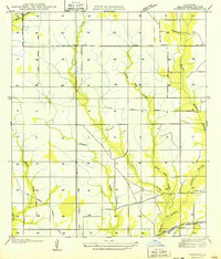 Download a high-resolution, GPS-compatible USGS topo map for Kernan, LA (1949 edition)