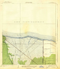 Download a high-resolution, GPS-compatible USGS topo map for La Branche, LA (1938 edition)