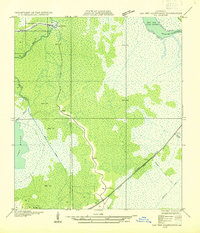 preview thumbnail of historical topo map of Lafourche County, LA in 1932