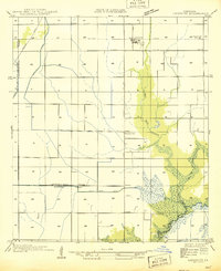 1946 Map of Lacassine, LA