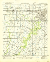 1946 Map of Lafayette