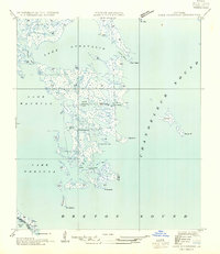 Download a high-resolution, GPS-compatible USGS topo map for Lake Athanasio, LA (1935 edition)