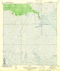 Download a high-resolution, GPS-compatible USGS topo map for Lake Cataouatche West, LA (1942 edition)