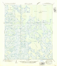 Download a high-resolution, GPS-compatible USGS topo map for Lake Eugenie, LA (1954 edition)