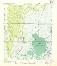preview thumbnail of historical topo map of Terrebonne County, LA in 1935