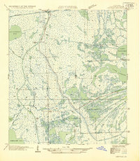 preview thumbnail of historical topo map of Lafourche County, LA in 1935