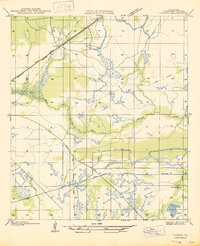 Download a high-resolution, GPS-compatible USGS topo map for Lunita, LA (1947 edition)