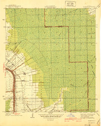 Download a high-resolution, GPS-compatible USGS topo map for Madewood, LA (1940 edition)