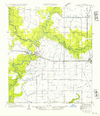Download a high-resolution, GPS-compatible USGS topo map for Mermentau, LA (1954 edition)