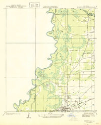 1946 Map of Beauregard County, LA