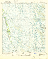 preview thumbnail of historical topo map of Lafourche County, LA in 1946