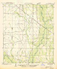 1935 Map of Mittie