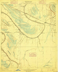 1910 Map of Warren County, MS