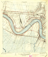 1938 Map of Metairie, LA
