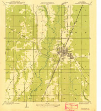 1935 Map of Oakdale