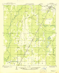 Download a high-resolution, GPS-compatible USGS topo map for Oberlin, LA (1947 edition)