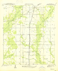 Download a high-resolution, GPS-compatible USGS topo map for Oretta, LA (1947 edition)