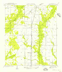 Download a high-resolution, GPS-compatible USGS topo map for Oretta, LA (1956 edition)