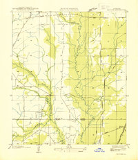 1935 Map of Pawnee