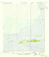 Download a high-resolution, GPS-compatible USGS topo map for Pecan Island NW, LA (1954 edition)