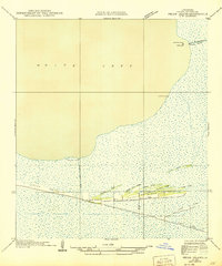 Download a high-resolution, GPS-compatible USGS topo map for Pecan Island NW, LA (1945 edition)