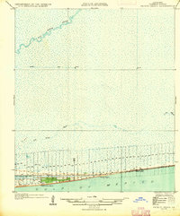Download a high-resolution, GPS-compatible USGS topo map for Peveto Beach, LA (1935 edition)