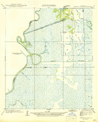 Download a high-resolution, GPS-compatible USGS topo map for Phoenix Lake, LA (1946 edition)