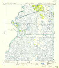 Download a high-resolution, GPS-compatible USGS topo map for Phoenix Lake, LA (1954 edition)