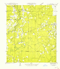 1942 Map of Pine Grove