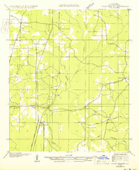 Download a high-resolution, GPS-compatible USGS topo map for Plain Dealing SW, LA (1950 edition)