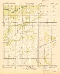 Download a high-resolution, GPS-compatible USGS topo map for Pujo, LA (1947 edition)