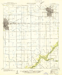 1946 Map of Rayne