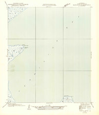 Download a high-resolution, GPS-compatible USGS topo map for Redfish Point NE, LA (1954 edition)